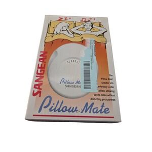 Sangean Pillow Mate PS-300 Under Pillow Speaker White with‎ Volume Control New
